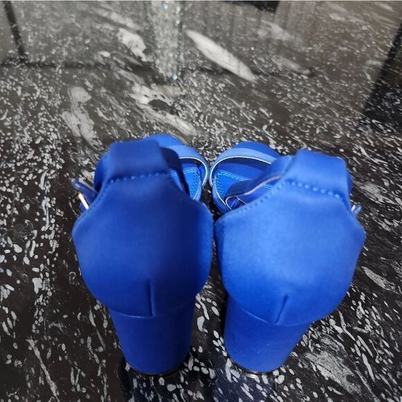 BRAND NEW SHOE LAND MADELINE-WOMENS OPEN TOE ANKLE STRAP CHUNKY BLOCK LOW HEEL - Picture 4 of 16